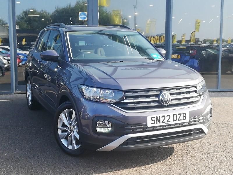 Grey Used 2022 VW T-Cross SE SUV | £17,998 (A bit pricey) - Image 1/4