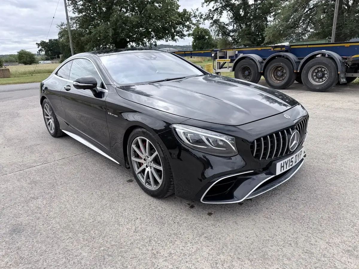 Used Mercedes S63 AMG 585 HP (430 kW) 2015 Black Coupe