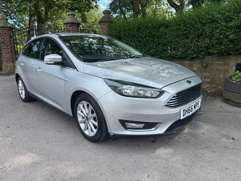 Silver Used 2017 Ford Focus Titanium Hatchback | £5,950 (Super price) - Image 1/4