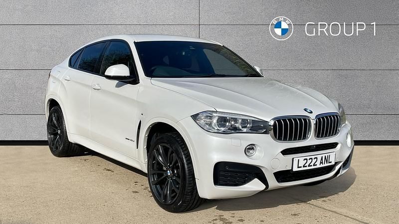 Used BMW X6 M Sport 313 HP (230 kW) 2018 White SUV