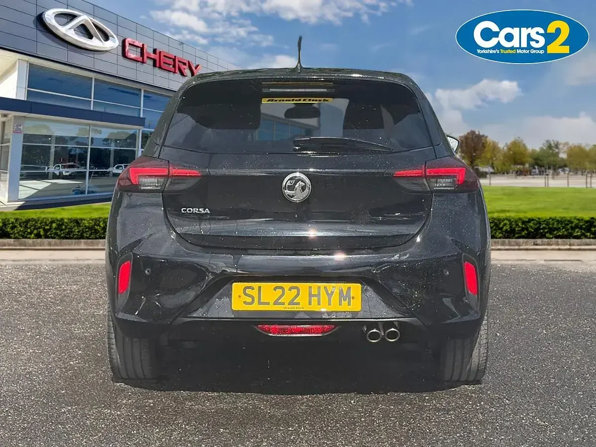Used Vauxhall Corsa Edition 131 HP (96 kW) 2022 Black Hatchback