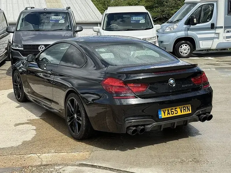 Begagnad BMW 640 M Sport 2015 Svart Sportkupé