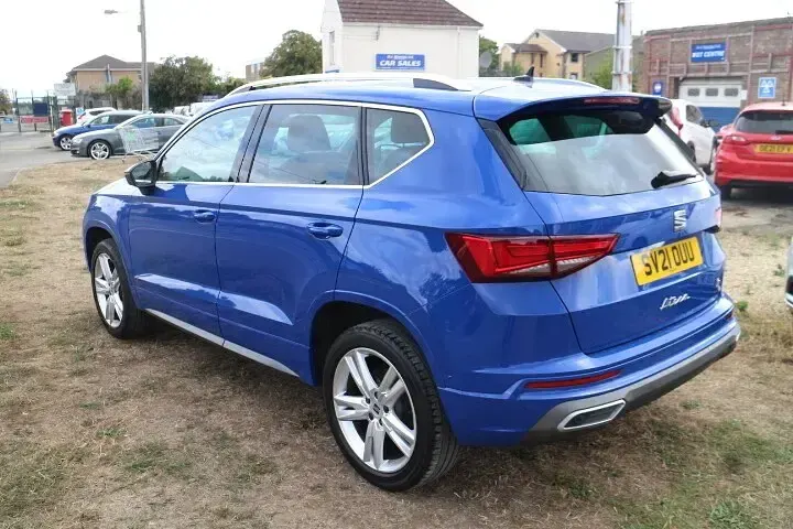 Used Seat Ateca FR 150 HP (110 kW) 2021 Blue SUV