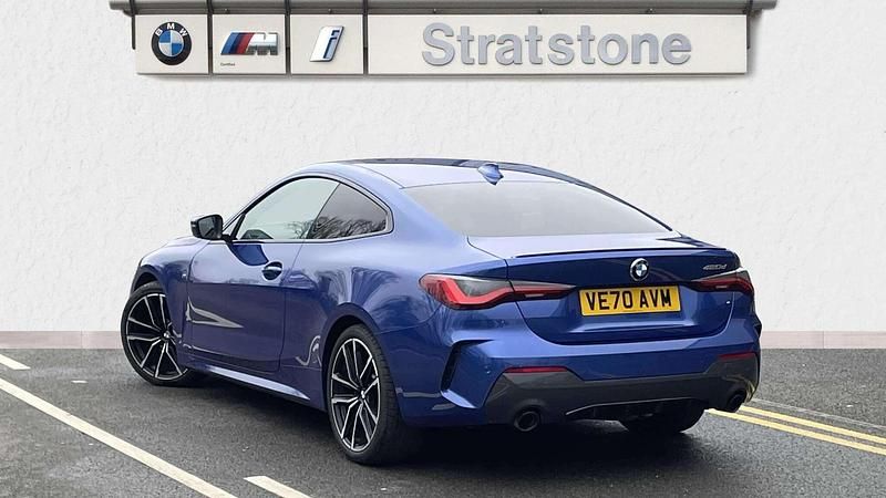 Used BMW 420 M Sport 187 HP (137 kW) 2020 Blue Coupe