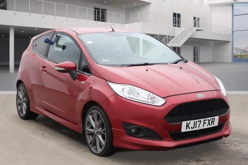 Red Used 2017 Ford Fiesta ST-Line Hatchback | £4,990 (Good price) - Image 1/1