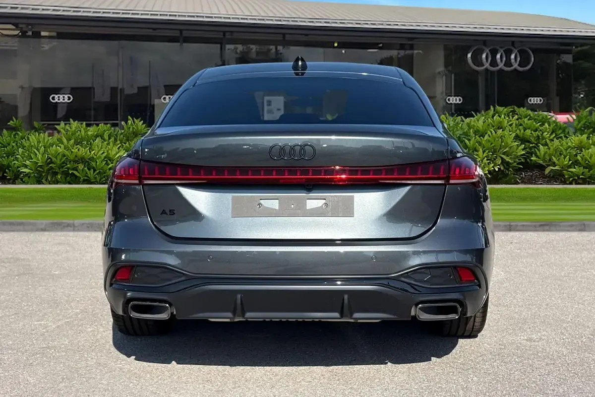 New Audi A5 Black Edition 2026 Grey Hatchback