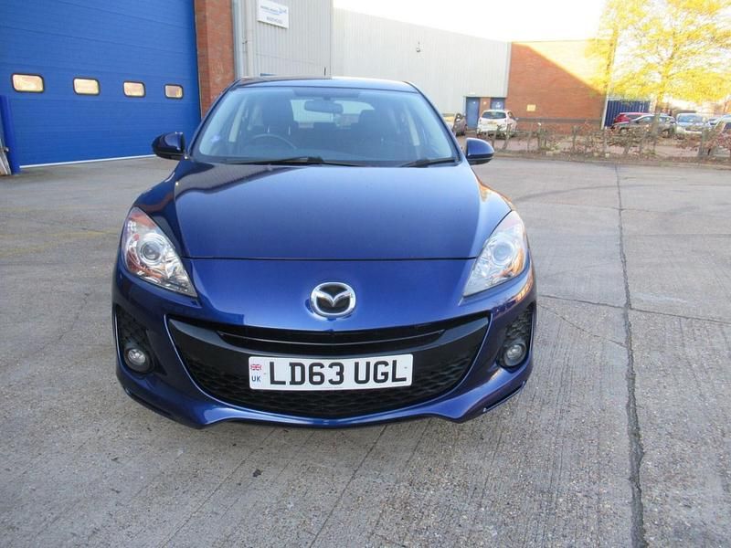 Used Mazda 3 105 HP (77 kW) 2013 Blue Hatchback