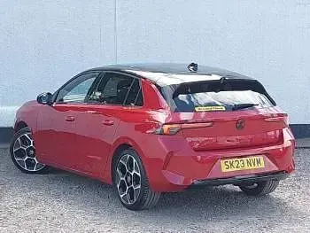 Used Vauxhall Astra Ultimate 2023 Red Hatchback