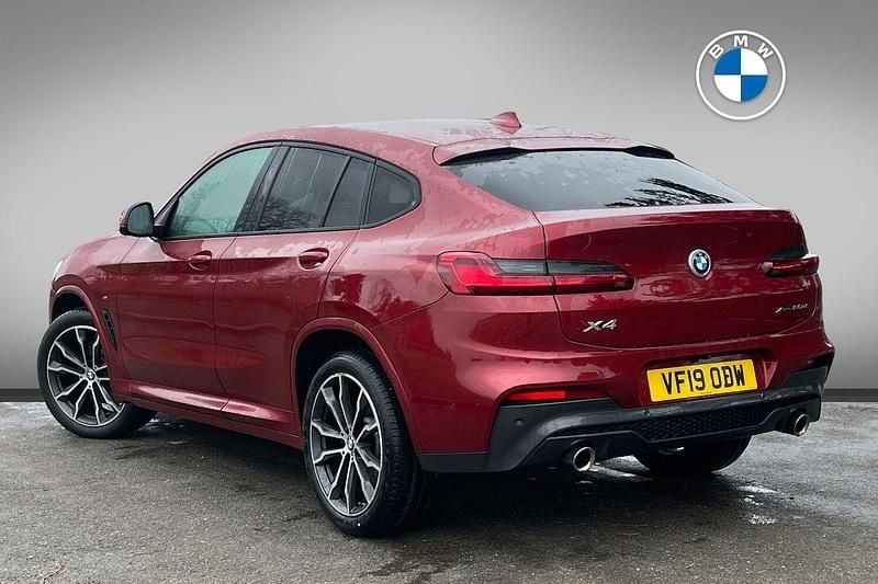 Used BMW X4 M Sport 190 HP (139 kW) 2019 Red SUV
