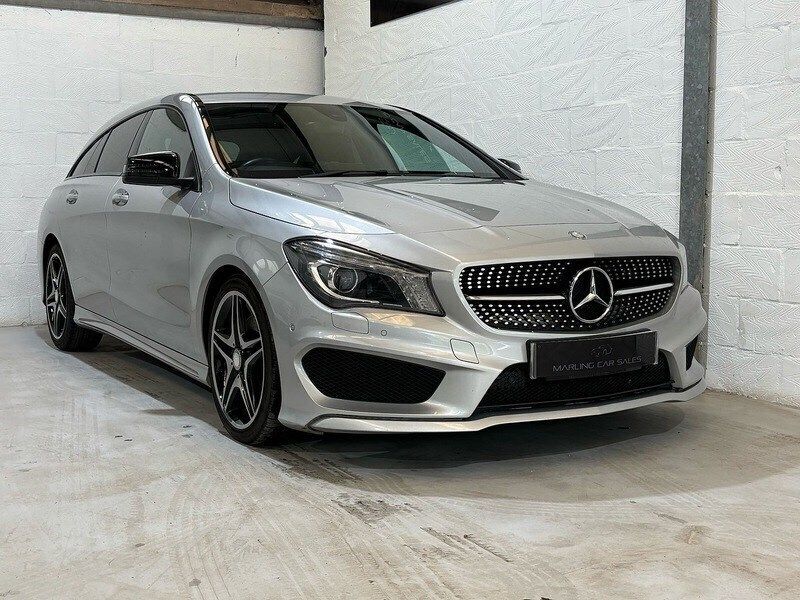 Silver Used 2016 Mercedes CLA220 AMG Sedan | £12,990 (Fair price) - Image 1/4