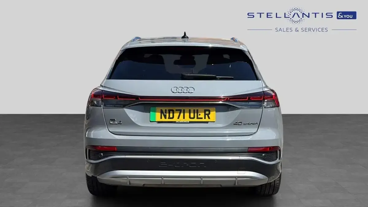 Used Audi Q4 e-tron S-Line 147 kW (201 HP) 2021 Grey SUV