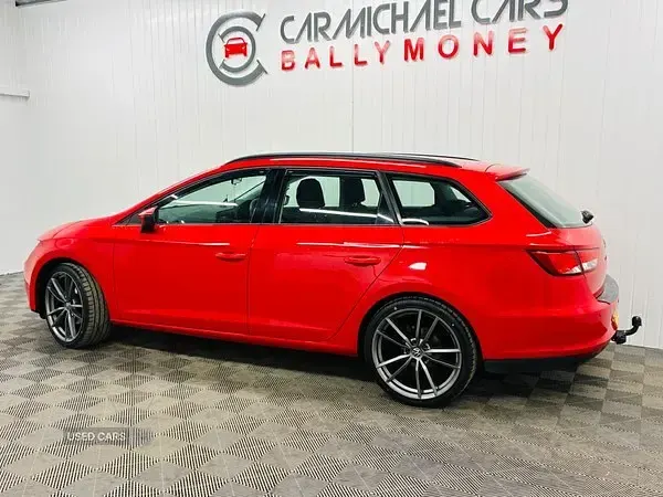 Second-hand Seat Leon 110 CP (80 kW) 2016 Roșu Break