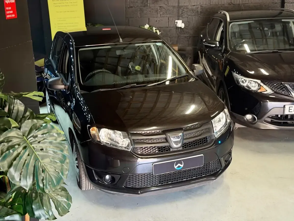 Used Dacia Sandero Ambiance 75 HP (55 kW) 2016 Black Hatchback