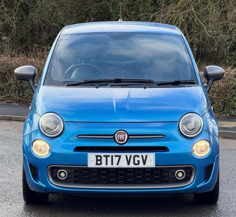 Used Fiat 500S S 69 HP (50 kW) 2017 Blue Hatchback