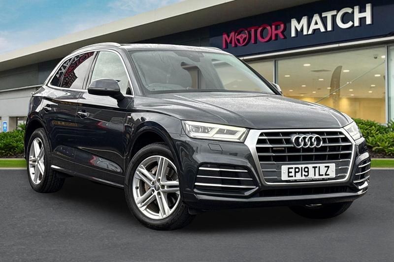 Grey Used 2019 Audi Q5 S-Line SUV | £22,900 (Super price) - Image 1/4