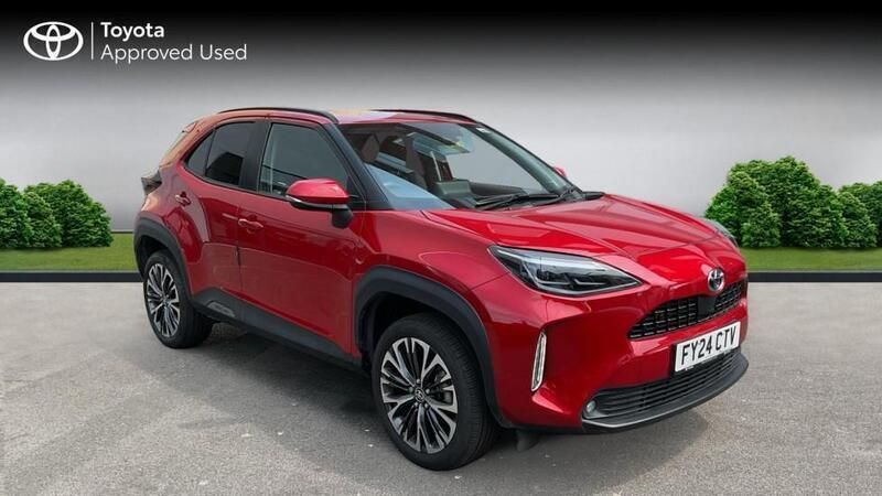 Red Used 2024 Toyota Yaris Hybrid | £27,023 - Image 1/4