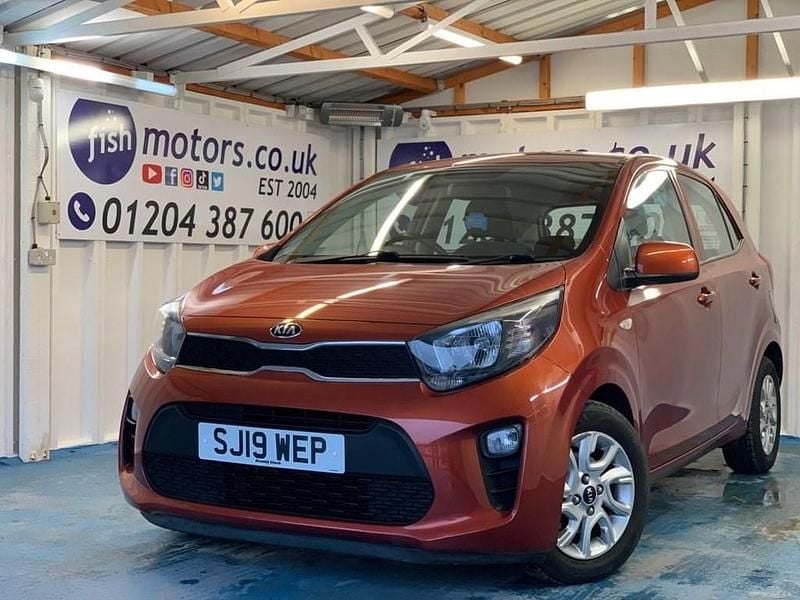 Orange Used 2019 Kia Picanto Hatchback | £9,490 (Good price) - Image 1/2