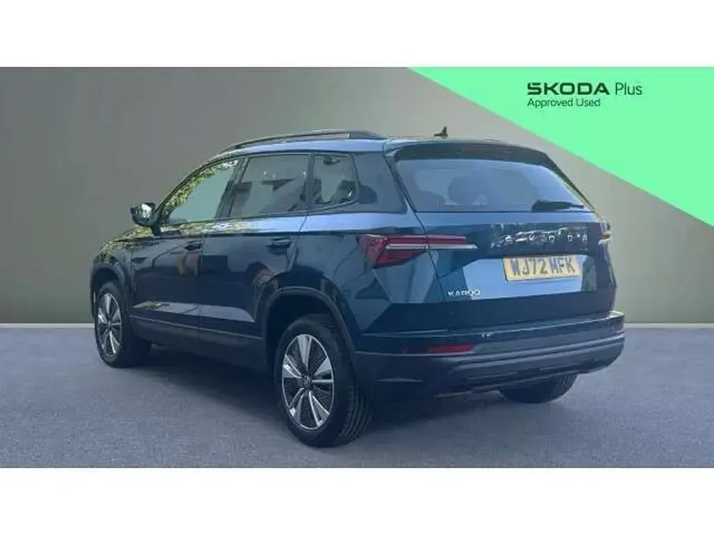 Used Skoda Karoq SE Drive 107 HP (78 kW) 2022 Blue SUV