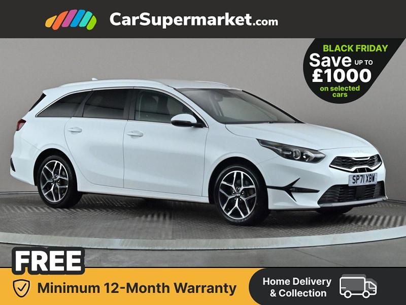 White Used 2021 Kia Ceed Hatchback | £14,997 (Fair price) - Image 1/3