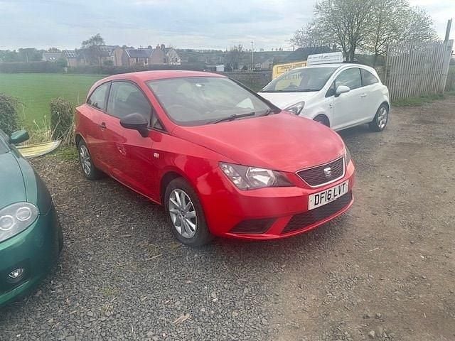Red Used 2016 Seat Ibiza SOL Hatchback | £3,995 (Fair price) - Image 1/4