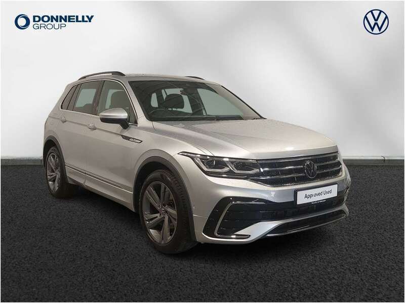 Silver Used 2023 VW Tiguan R-line Edition SUV | £29,985 (Fair price) - Image 1/4