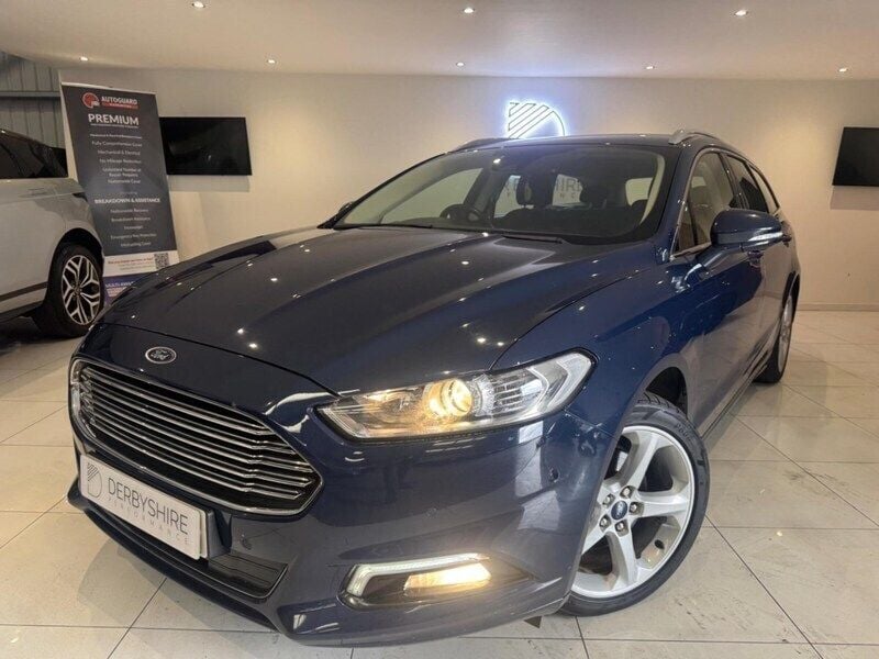 Blue Used 2017 Ford Mondeo Titanium Estate | £7,295 (Good price) - Image 1/4