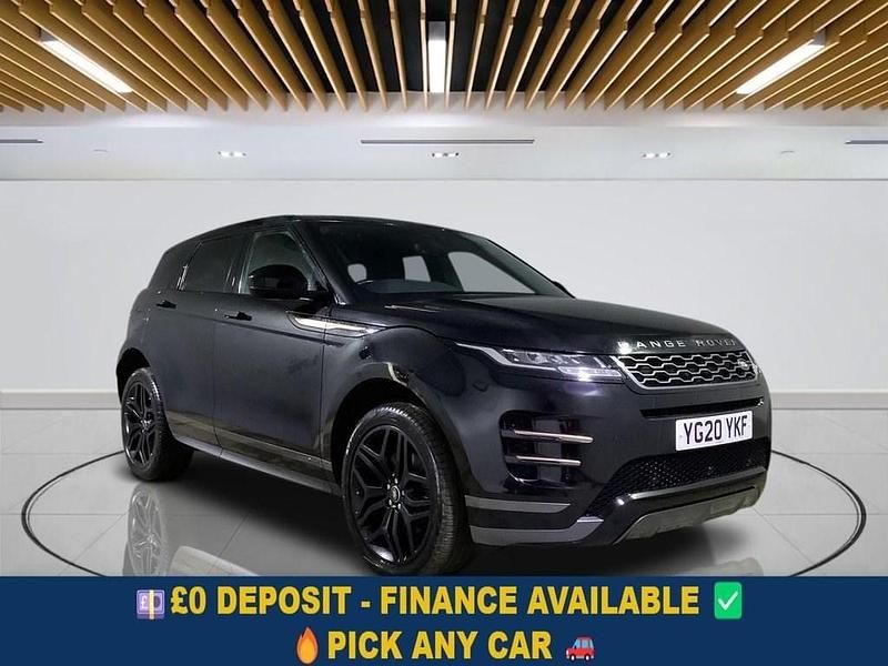 Black Used 2020 Land Rover Range Rover evoque R-Dynamic Estate | £17,949 (Good price) - Image 1/4