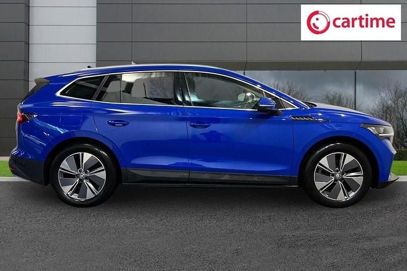 Used Skoda Enyaq iV Suite 150 kW (204 HP) 2021 Blue SUV