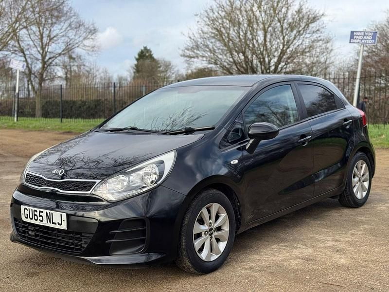 Used Kia Rio 2015 Black Hatchback