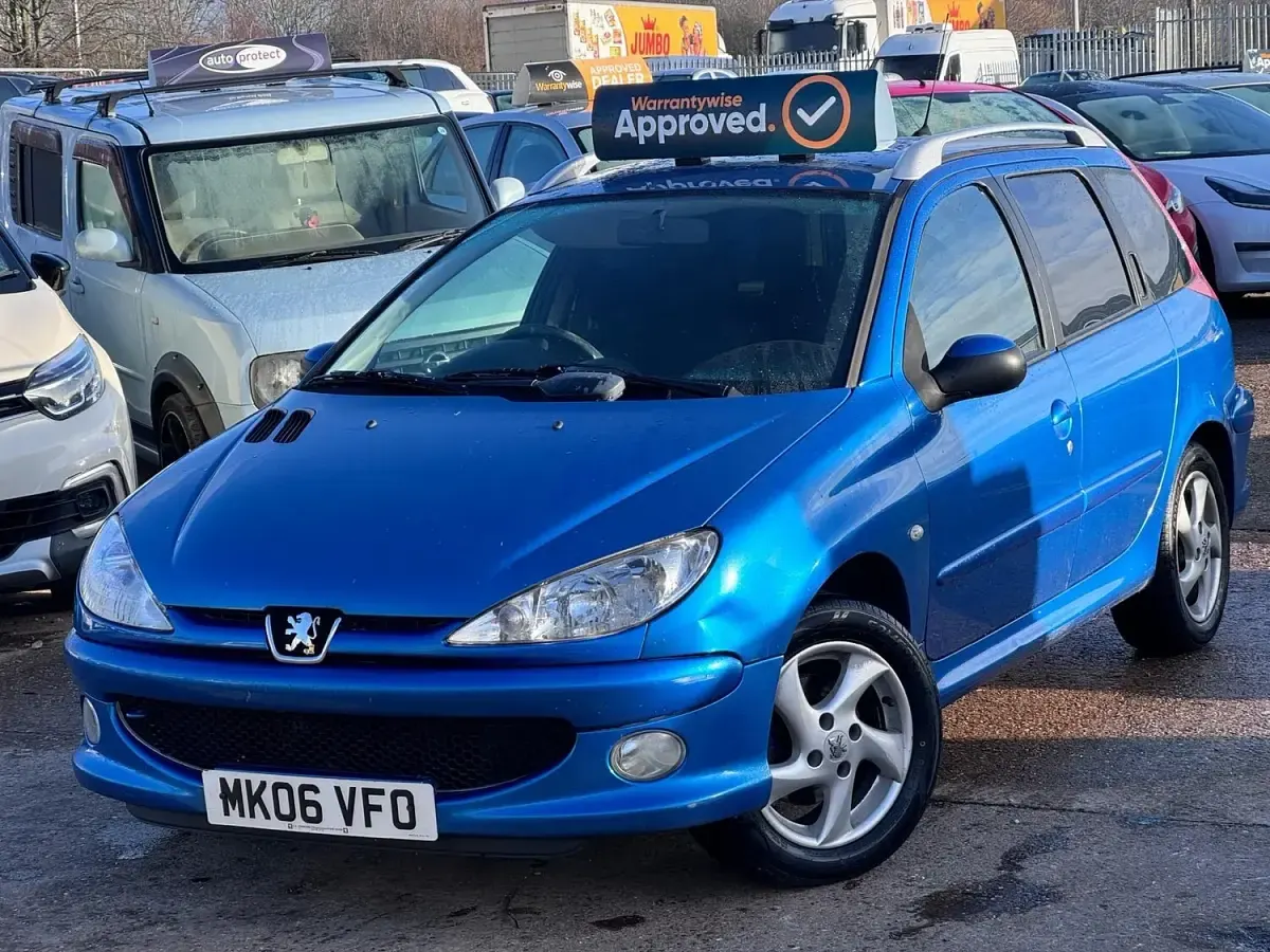 Used Peugeot 206 2006 Blue Estate