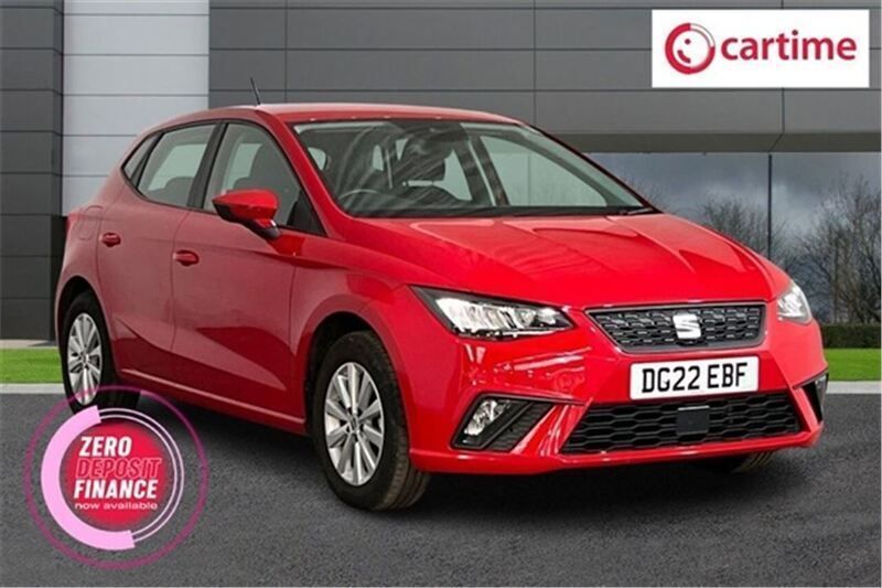 Red Used 2022 Seat Ibiza SE Hatchback | £14,388 (Fair price) - Image 1/3