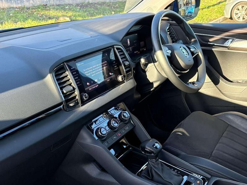 Used Skoda Karoq SE L 110 HP (80 kW) 2023 Blue SUV