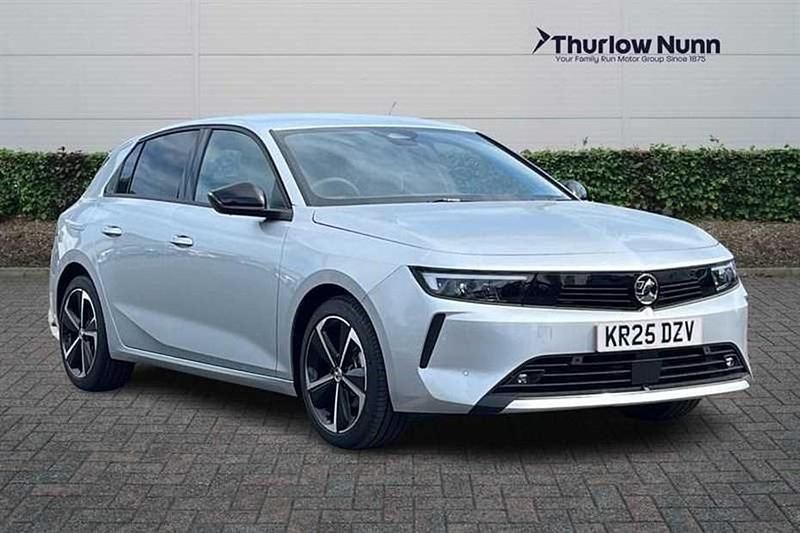 Used Vauxhall Astra S 130 HP (95 kW) 2025 Crystal silver Hatchback