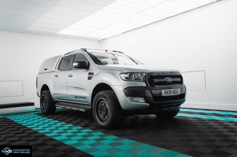 Used Ford Ranger Wildtrack 200 HP (147 kW) 2019 Silver Pickup