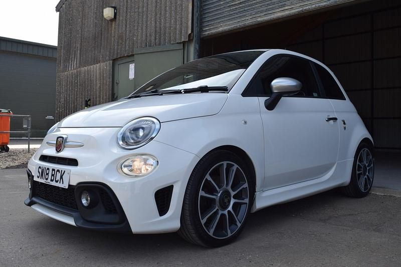 Used Abarth 595 Turismo 165 HP (121 kW) 2018 White Hatchback