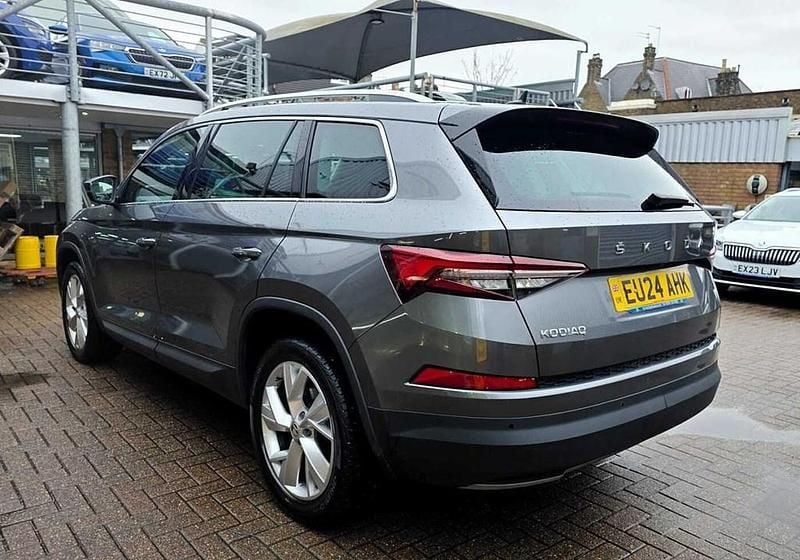 Used Skoda Kodiaq SE L Executive 147 HP (108 kW) 2024 Graphite grey SUV