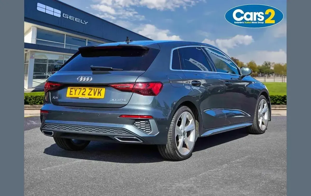 Used Audi A3 S-Line 108 HP (79 kW) 2023 Grey Sedan