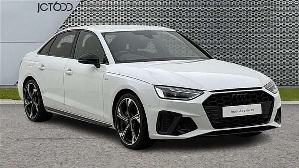 White Used 2024 Audi A4 Black Edition Sedan | £27,327 (Fair price) - Image 1/4