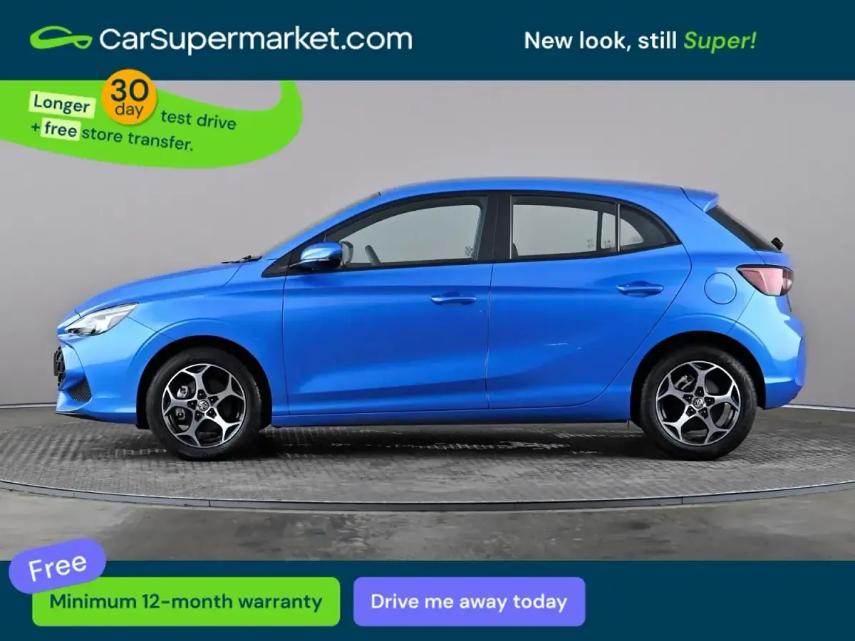 Usado MG MG3 SE 194 HP (142 kW) 2024 Azul Citadino
