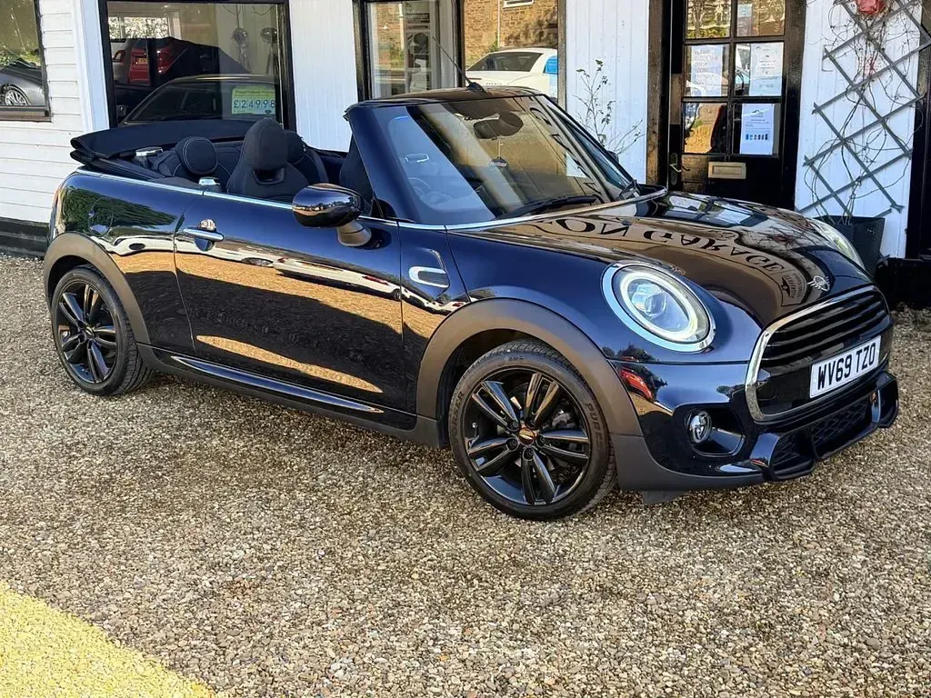 Used Mini Cooper Cabriolet Sport 136 HP (100 kW) 2019 Blue/black Cabriolet