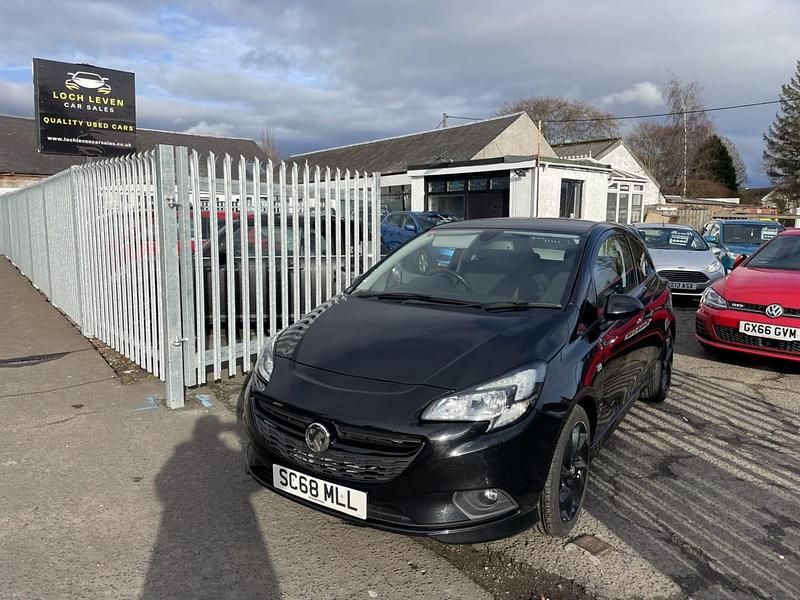 Used Vauxhall Corsa SRi 90 HP (66 kW) 2019 Black Hatchback