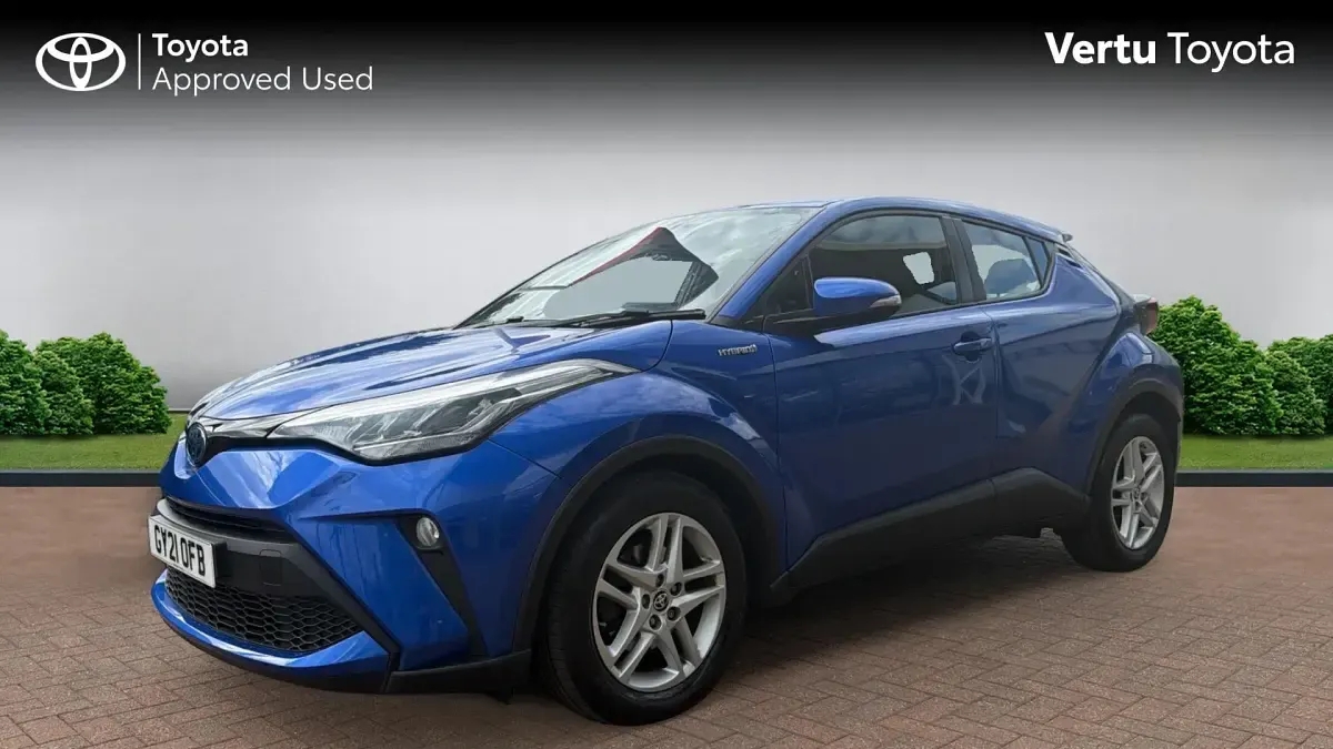 Used Toyota C-HR 122 HP (89 kW) 2021 Nebula blue (metallic paint) SUV