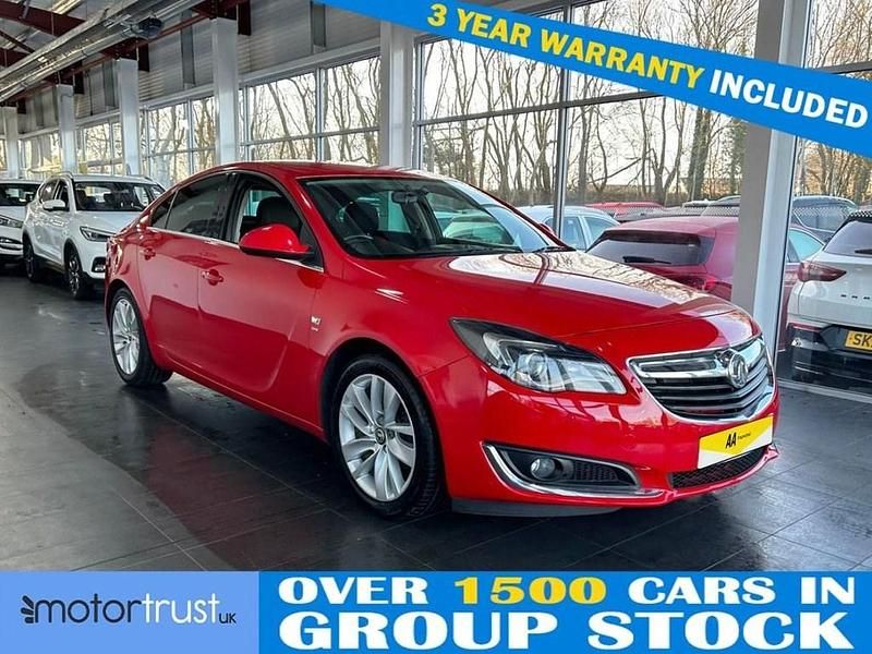 Red Used 2016 Vauxhall Insignia SRi Hatchback | £3,095 (Good price) - Image 1/3