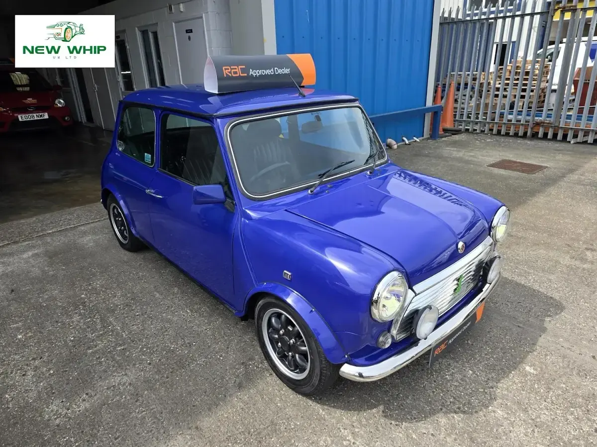 Used Rover Mini 85 HP (62 kW) 1999 Blue Sedan