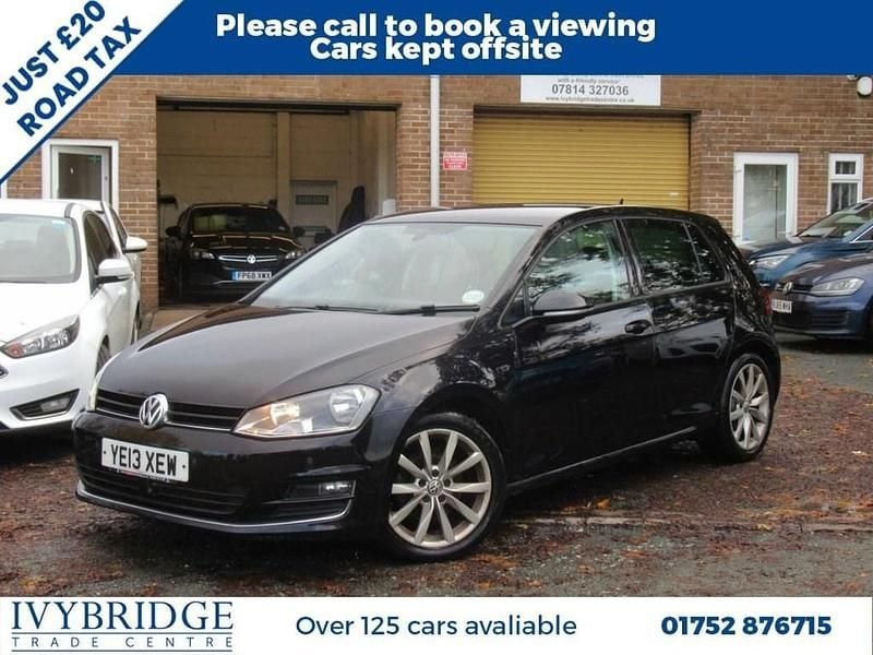 Black Used 2013 VW Golf VII GT Hatchback | £5,495 (Good price) - Image 1/2
