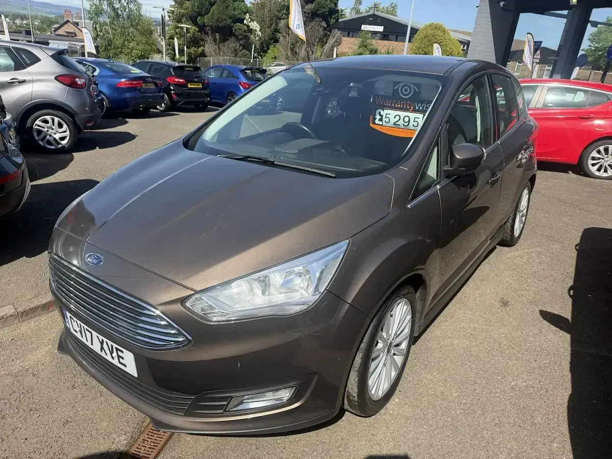 Used Ford C-MAX Titanium 120 HP (88 kW) 2017 Brown MPV