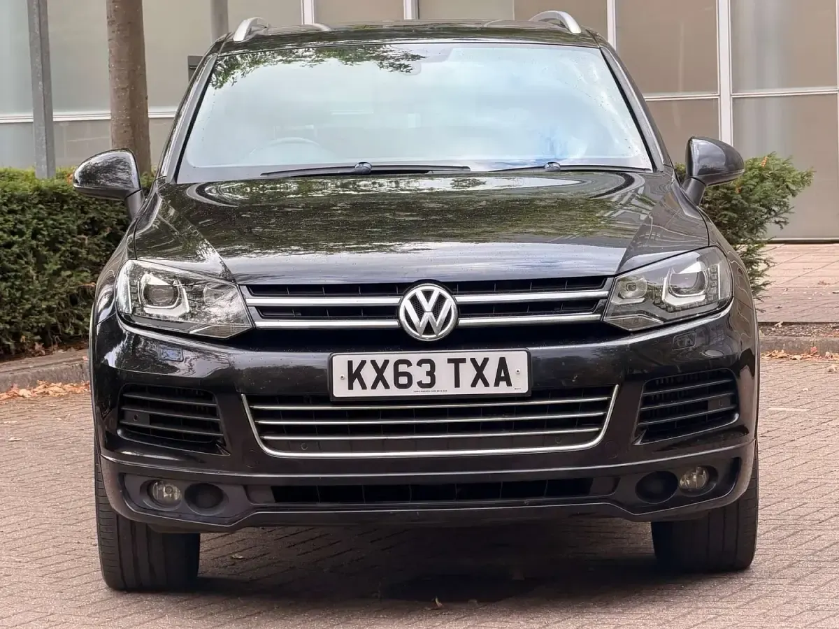 Used VW Touareg R-line 2014 Black SUV