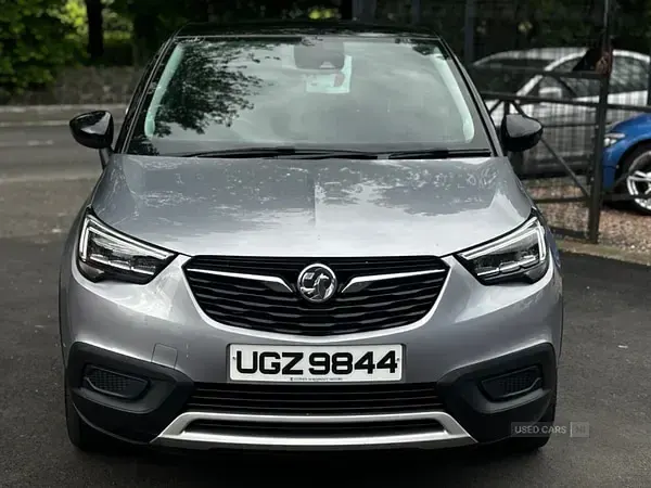 Used Vauxhall Crossland X SRi 110 HP (80 kW) 2020 Grey SUV