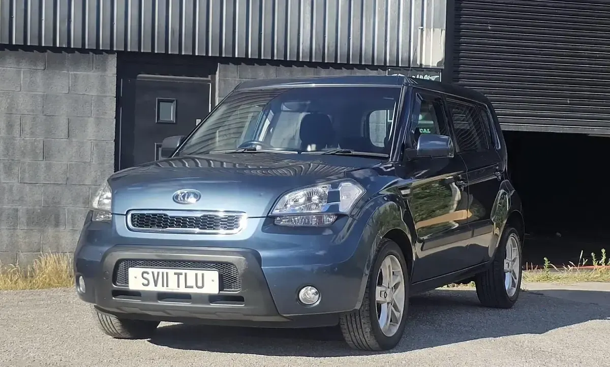 Used Kia Soul 126 HP (92 kW) 2011 Blue SUV