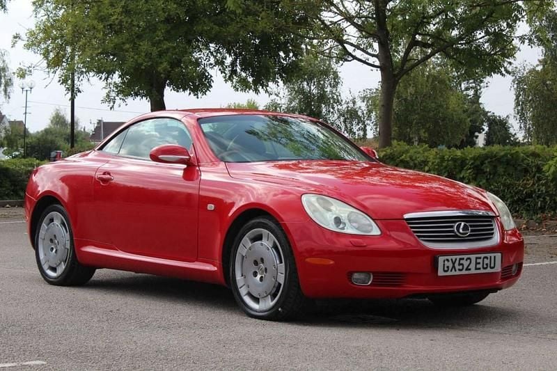 Red Used 2002 Lexus SC430 Cabriolet | £6,990 - Image 1/4